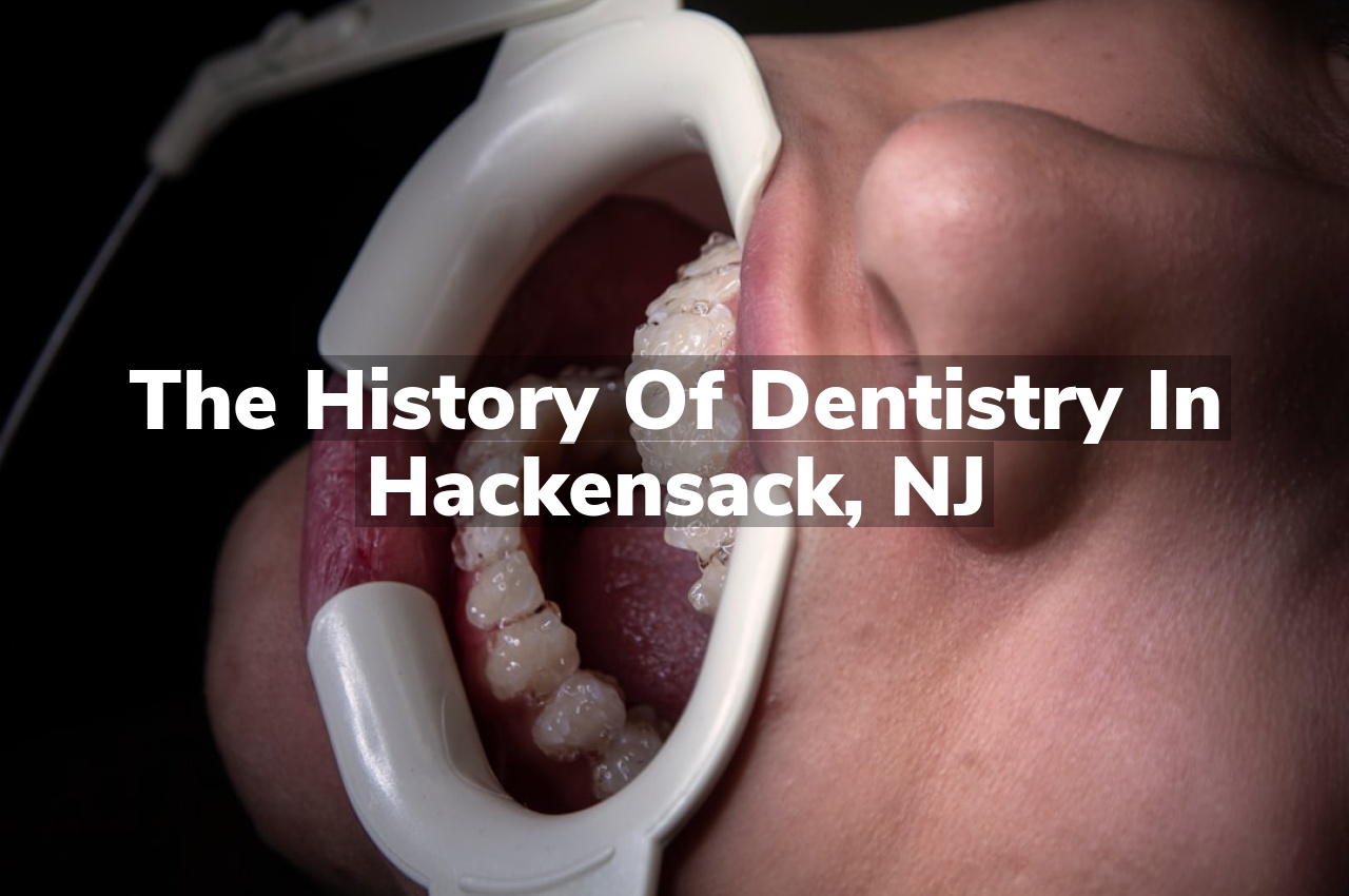 The History of Dentistry in Hackensack, NJ
